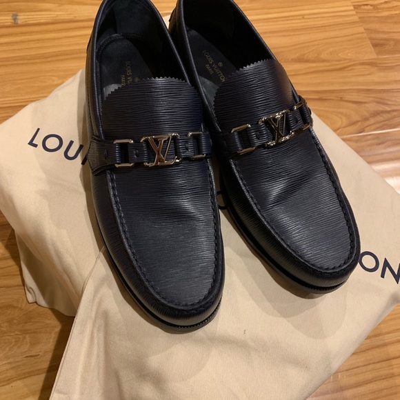 chaussures louis vuitton major loafer 9 43 1a2euj